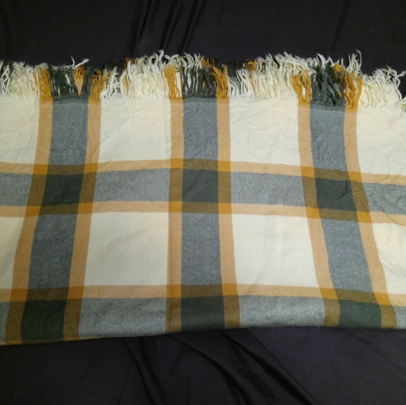 🏫THE BEST QUALITY WOOL THROW 🐑🏤🌄SIZE 82"×62" BLANKET GIFT. 🎁 - Picture 2 of 14